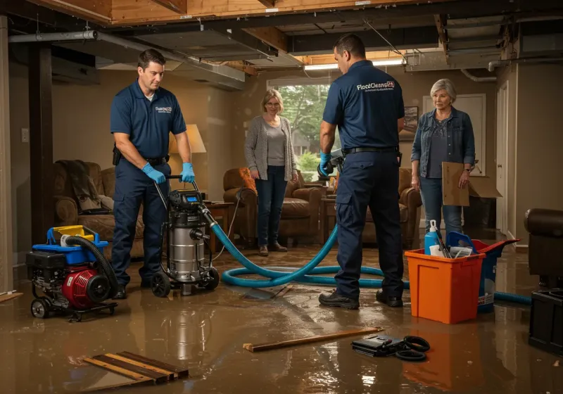 Basement Water Extraction and Removal Techniques process in Hendersonville, NC